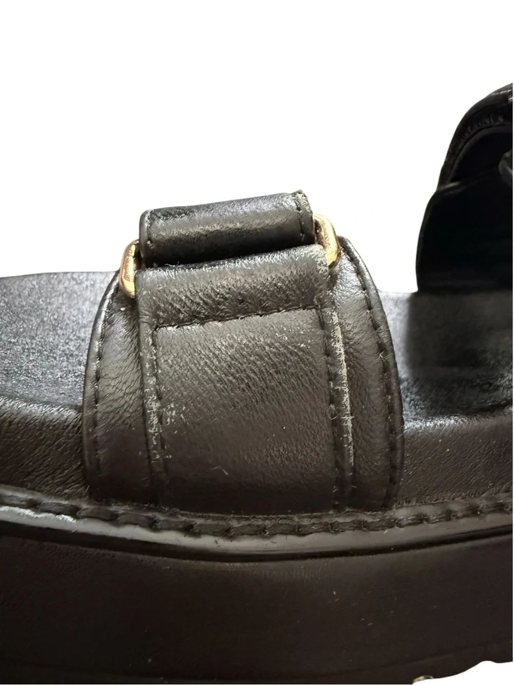 Steve Madden Bigmona Platform Sandals Black 7